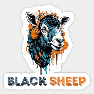 Black Sheep Sticker